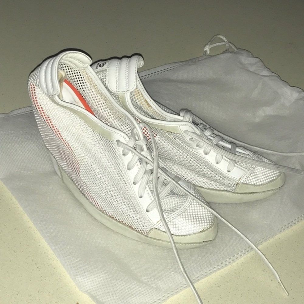 Rare adidas SLVR wedge heels